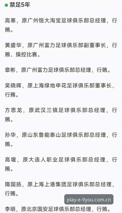 九游B3K7怎么下载教程 深度解析:中国足协第三批禁足名单与足球生态的革新之路